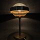 Space Age Glass Table Lamp by Kamenický Šenov, 1970s