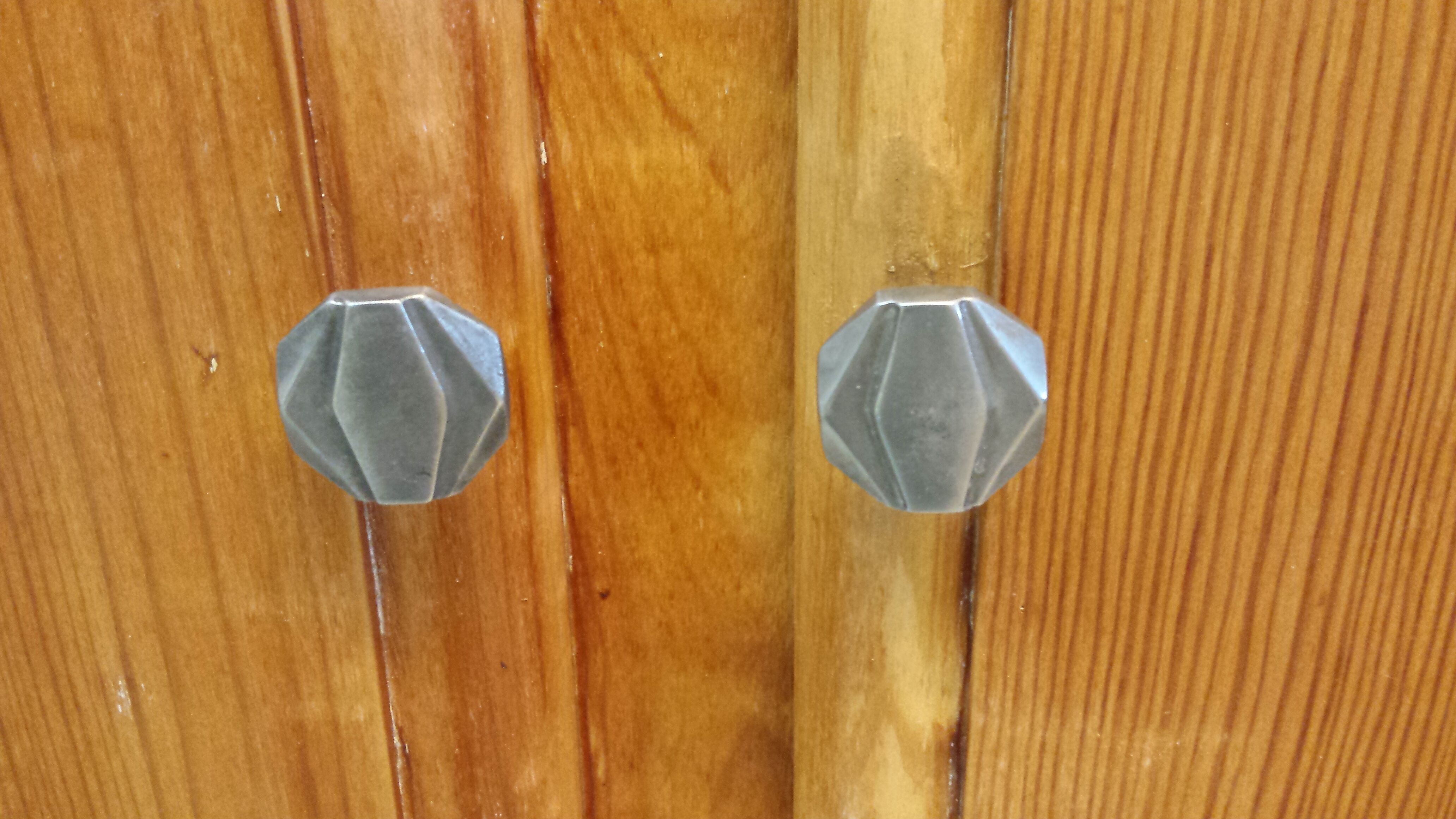 Mado bass buffet renovated wood and blue