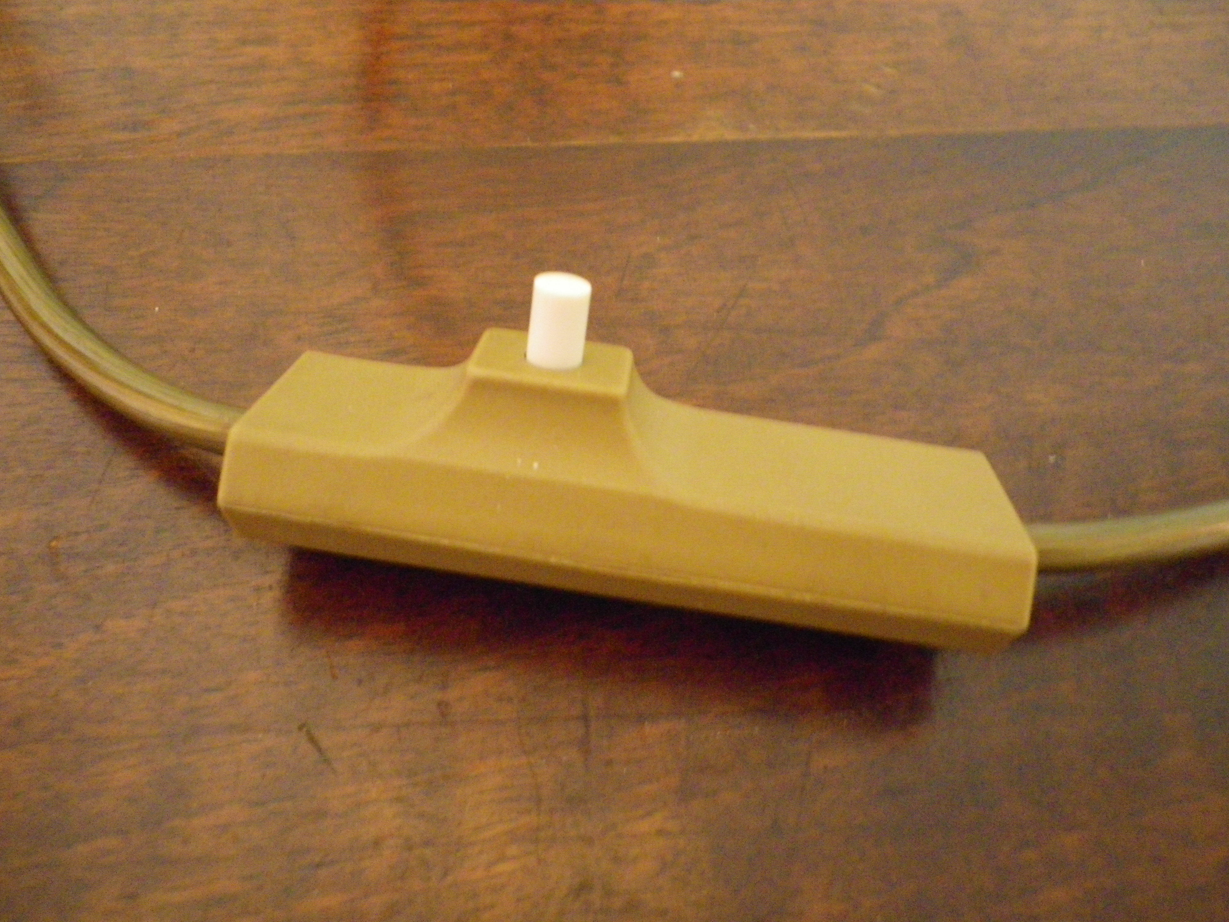 Reclining table lamp by Koch & Lowy for OMI, brass, metal, fabric - Germany - 60s/70s