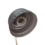 Original 1950s vintage brutalist brass desk lamp