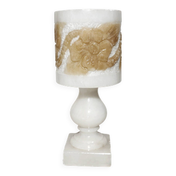 Lampe de table en albâtre, Espagne, années 1960