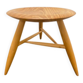 Stool in elm by Ralph Ribour
