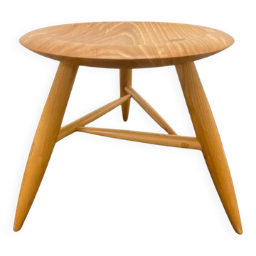 Stool in elm by Ralph Ribour