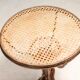 Art Nouveau bentwood & rattan pedestal table, Central Europe, c. 1900–1925
