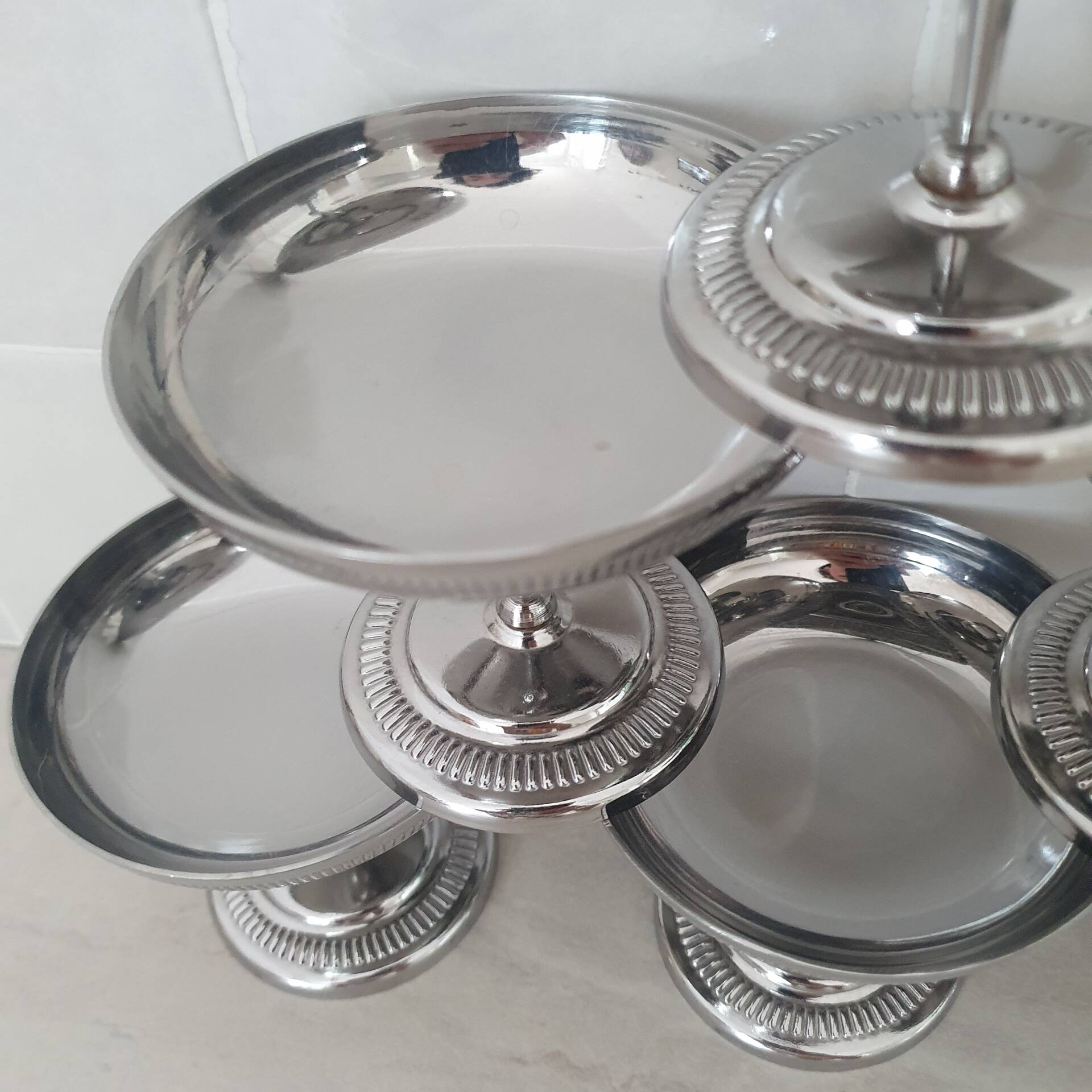 8 stainless steel 18/10 FCA style Létang and Rémi Jean Couzon cups