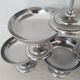 8 stainless steel 18/10 FCA style Létang and Rémi Jean Couzon cups