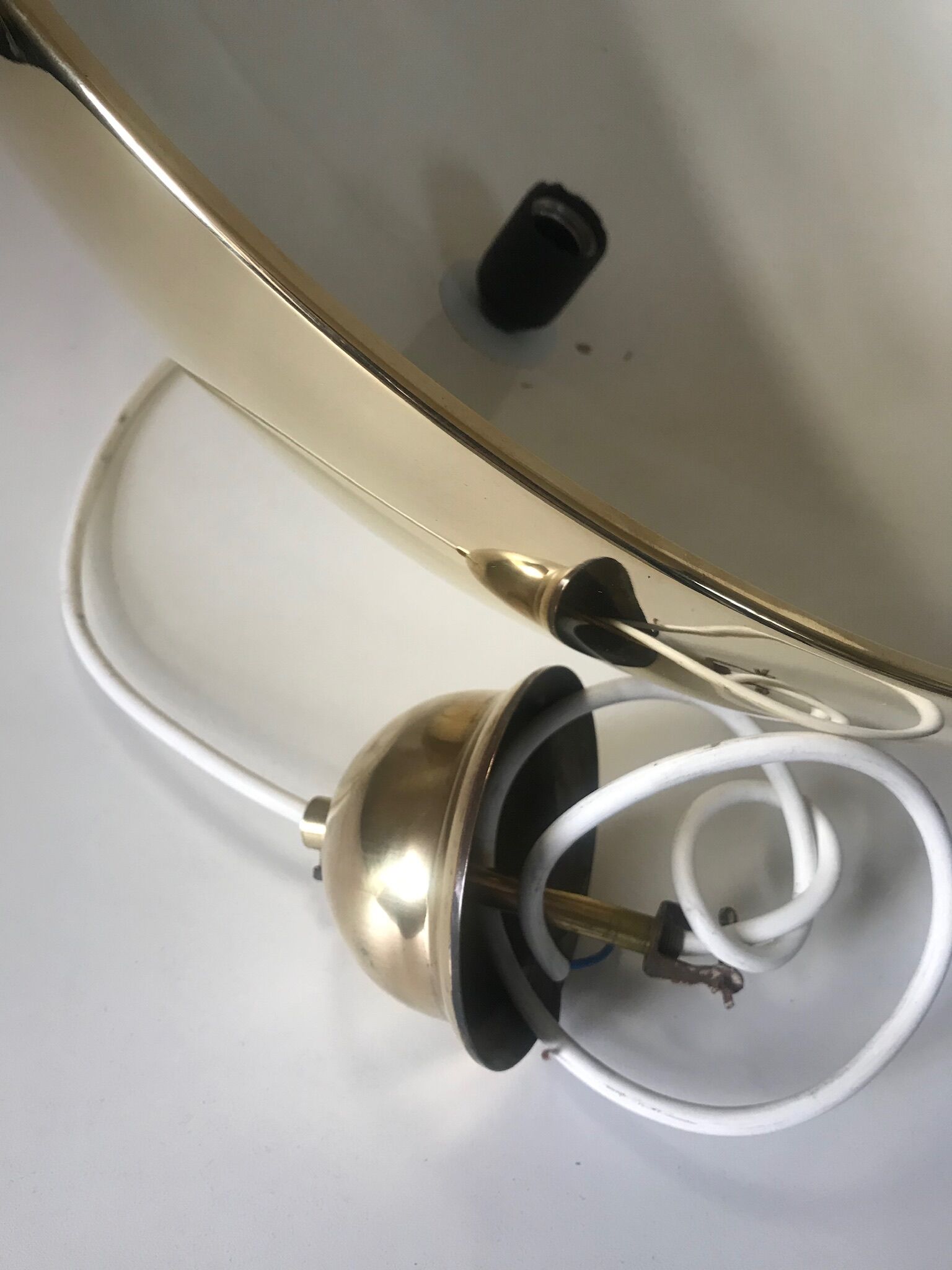 Hanging lamp brass 60