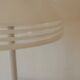 Dijkstra mushroom table lamp with plexiglass shade, 1970s