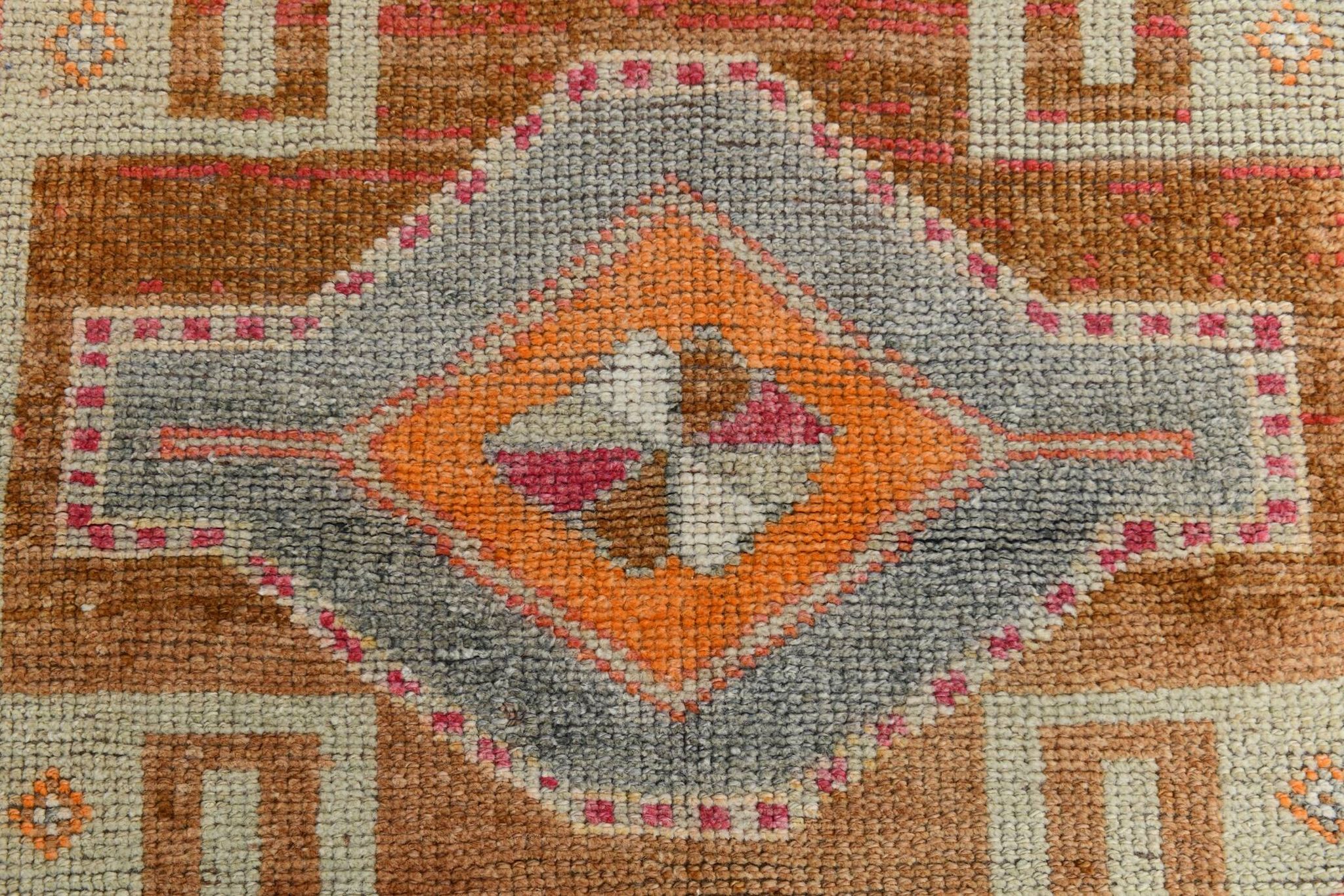 3x12 Super Soft Multicolor Vintage Runner Rug, 91x355Cm