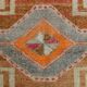 3x12 Super Soft Multicolor Vintage Runner Rug, 91x355Cm