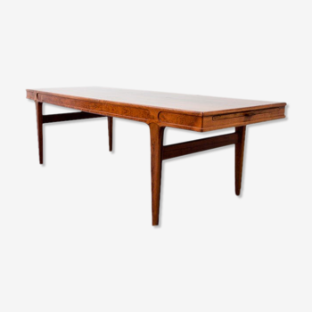Rosewood coffee table by Johannes Andersen Denmark 1960s
