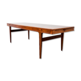 Rosewood coffee table by Johannes Andersen Denmark 1960s