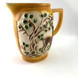 Yellow pitcher slurry decoration doe poet laval
