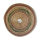 Vintage handcrafted hat deco wall rattan natural rush
