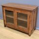 Solid teak display case, India – Early 20th century