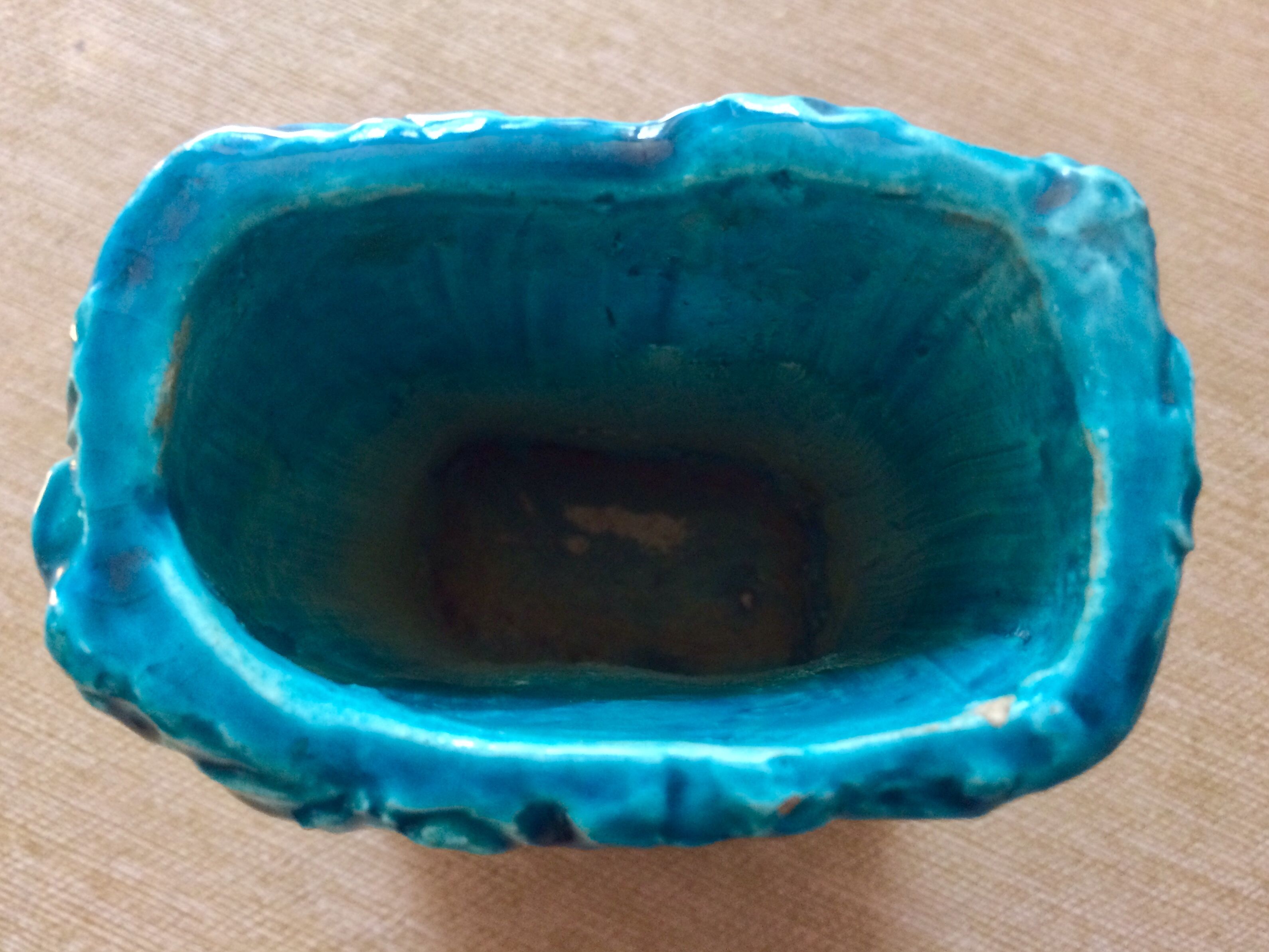 Vintage Art Nouveau vase with floral detail by Lachenal