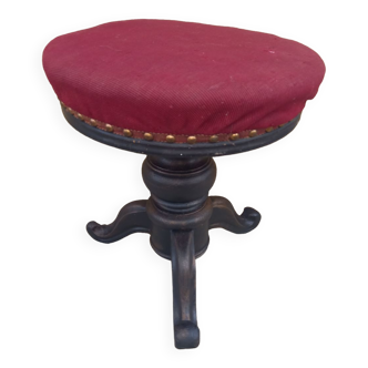 Tabouret de piano Napoléon III