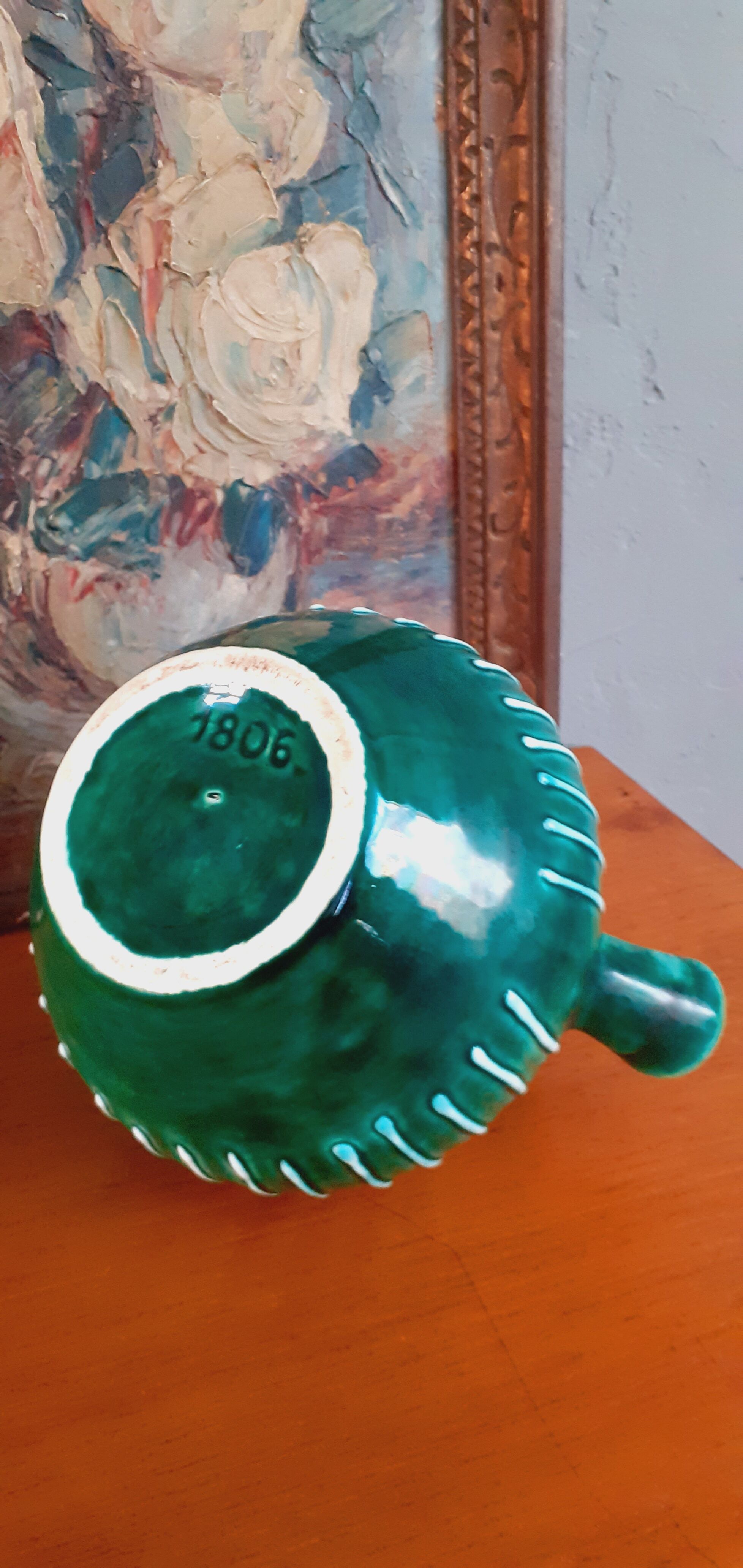 Vintage ceramic jug year 50