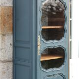 Renovated antique display cabinet