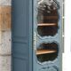 Renovated antique display cabinet