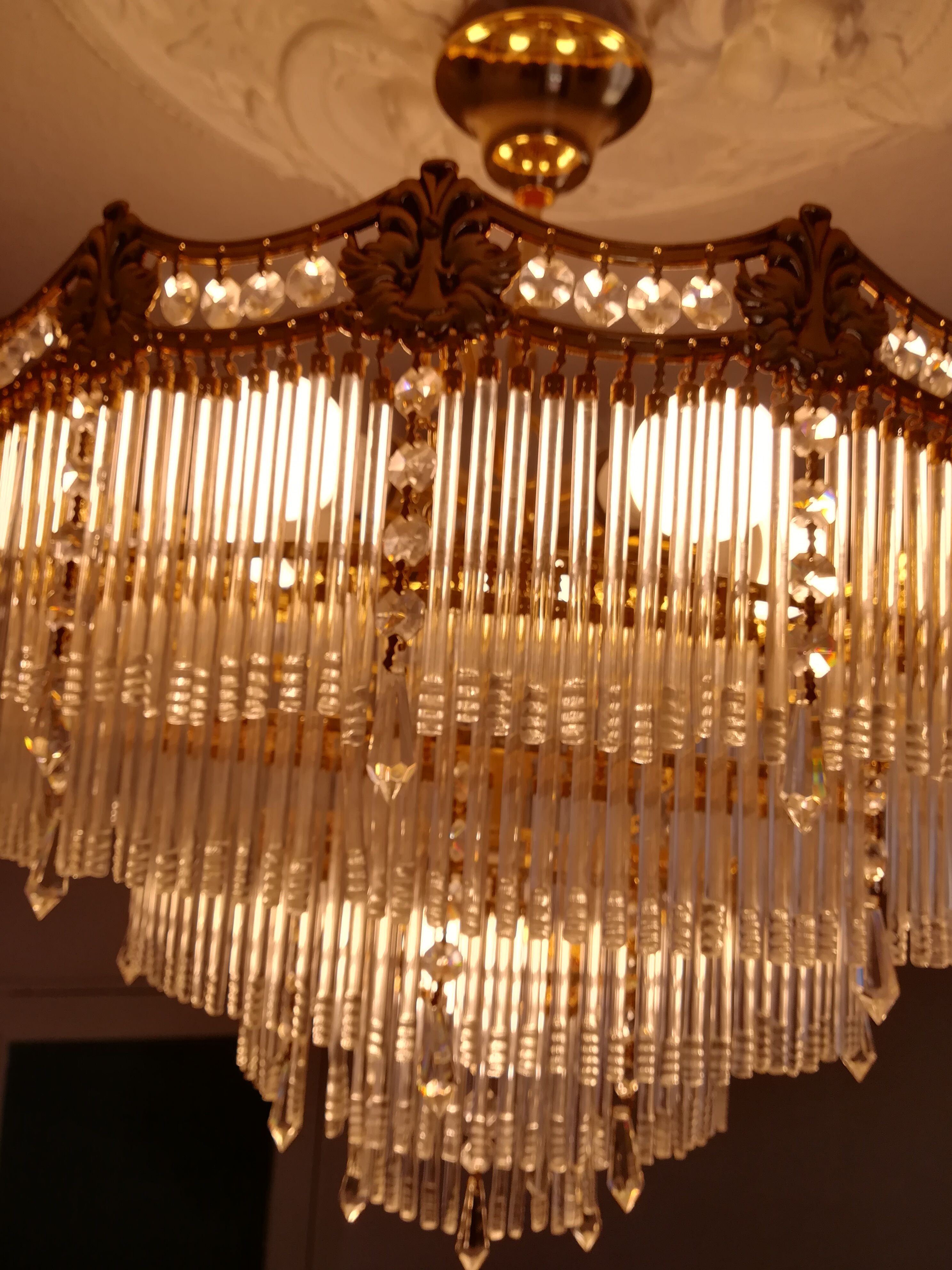 Cascade chandelier