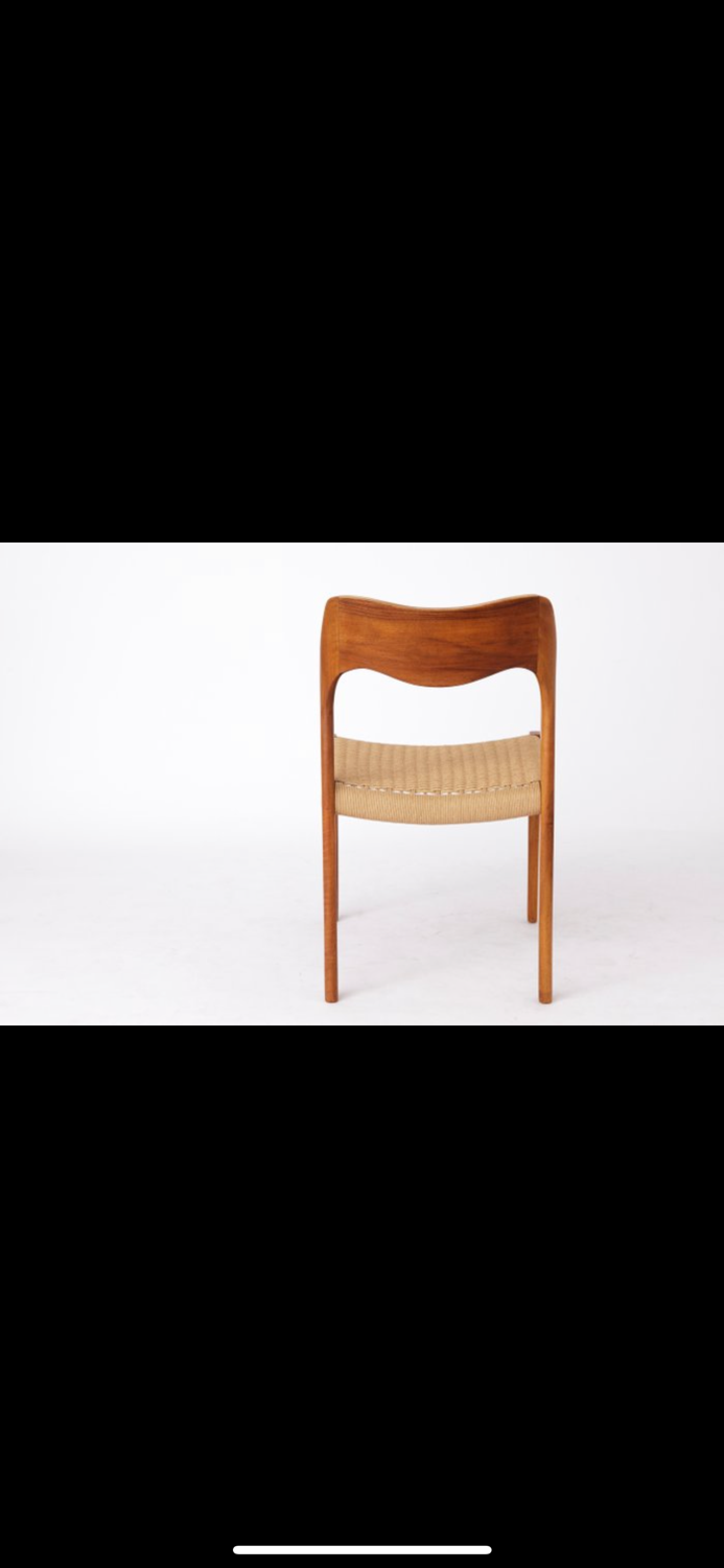Niels O. Moller chair model 71