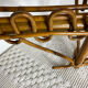 Shelf or wall console in rattan and bamboo
