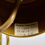 Lampe en verre de Murano Kaiser Idell/ Kaiser Leuchten années 1960