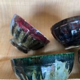 Six bowls Picault and Morvan