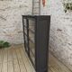 Restored antique display cabinet