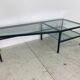 Steel and glass side table by Bas van Pelt for Janni van Pelt 1960s
