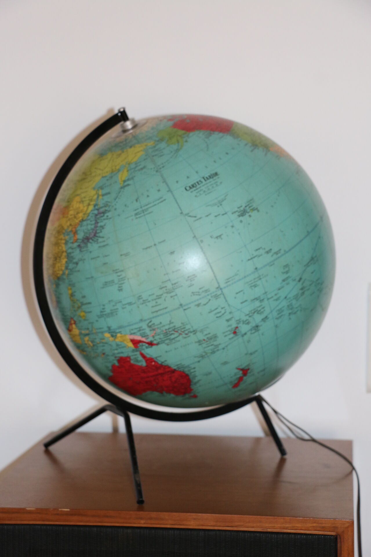 Luminous globe XXL TARIDE glass 1967