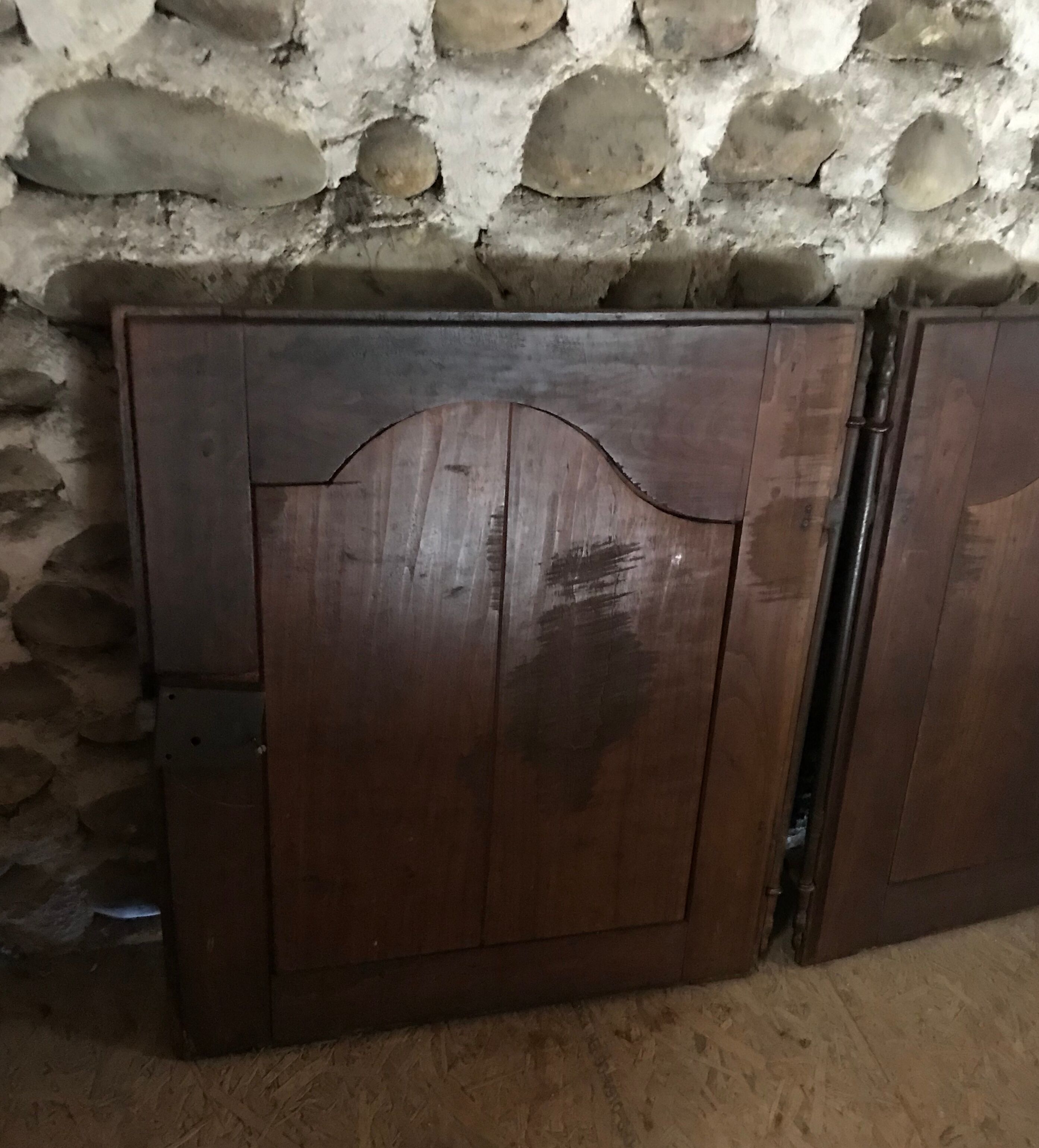Pair of buffet doors