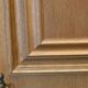 Mid 20th century solid oak brutalist sideboard
