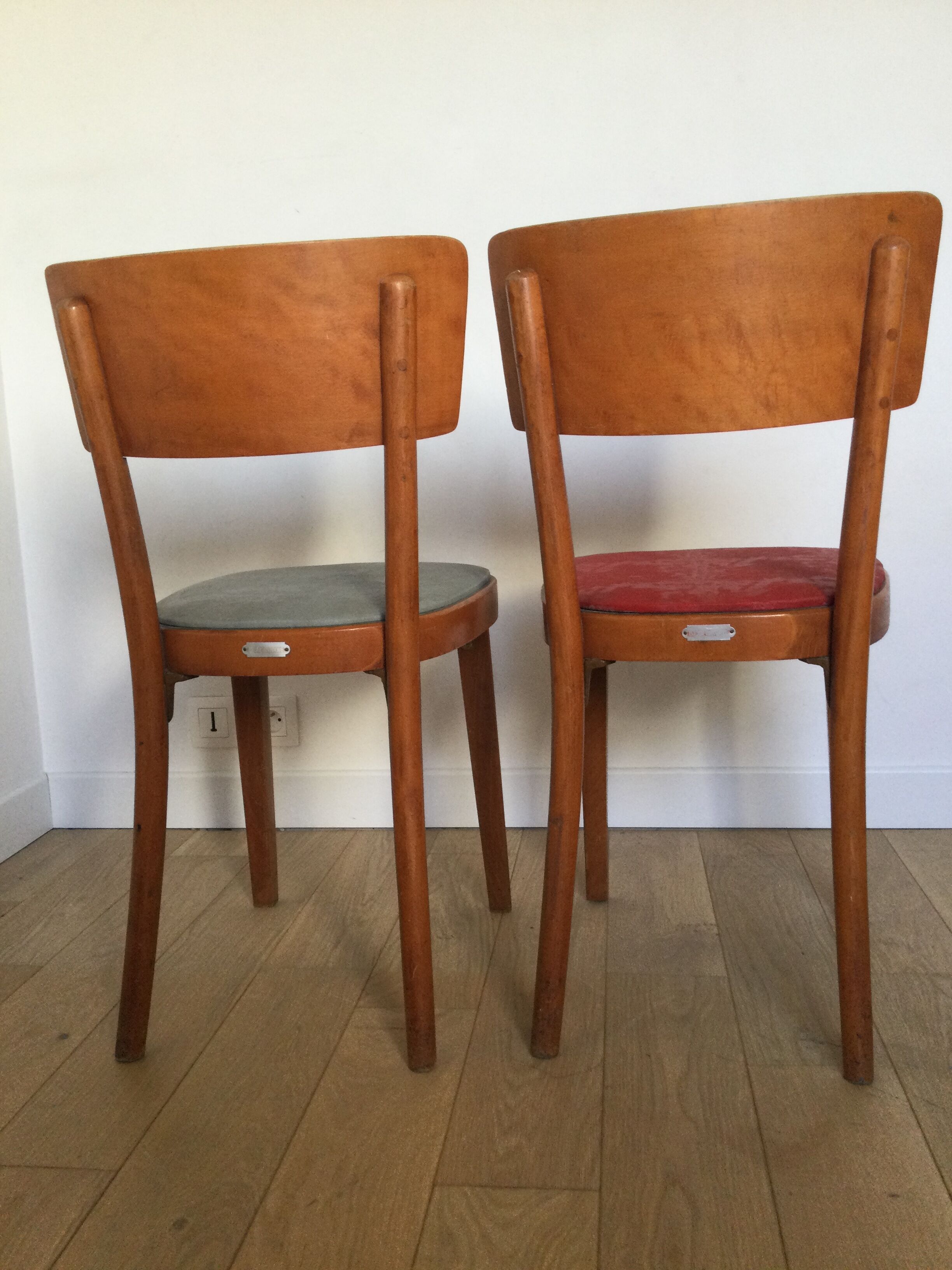 Vintage retro bistrot chairs