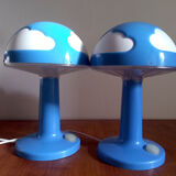 Pair of Skojig Ikea cloud lamps