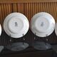 4 Terre de Fer Saint Amand et Hamage plates “Chicorée Williot” model