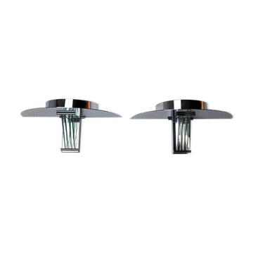 Pair of wall lamps by Garcia Garay, Spain, 1970