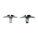 Pair of wall lamps by Garcia Garay, Spain, 1970