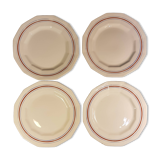 Old earthenware plates