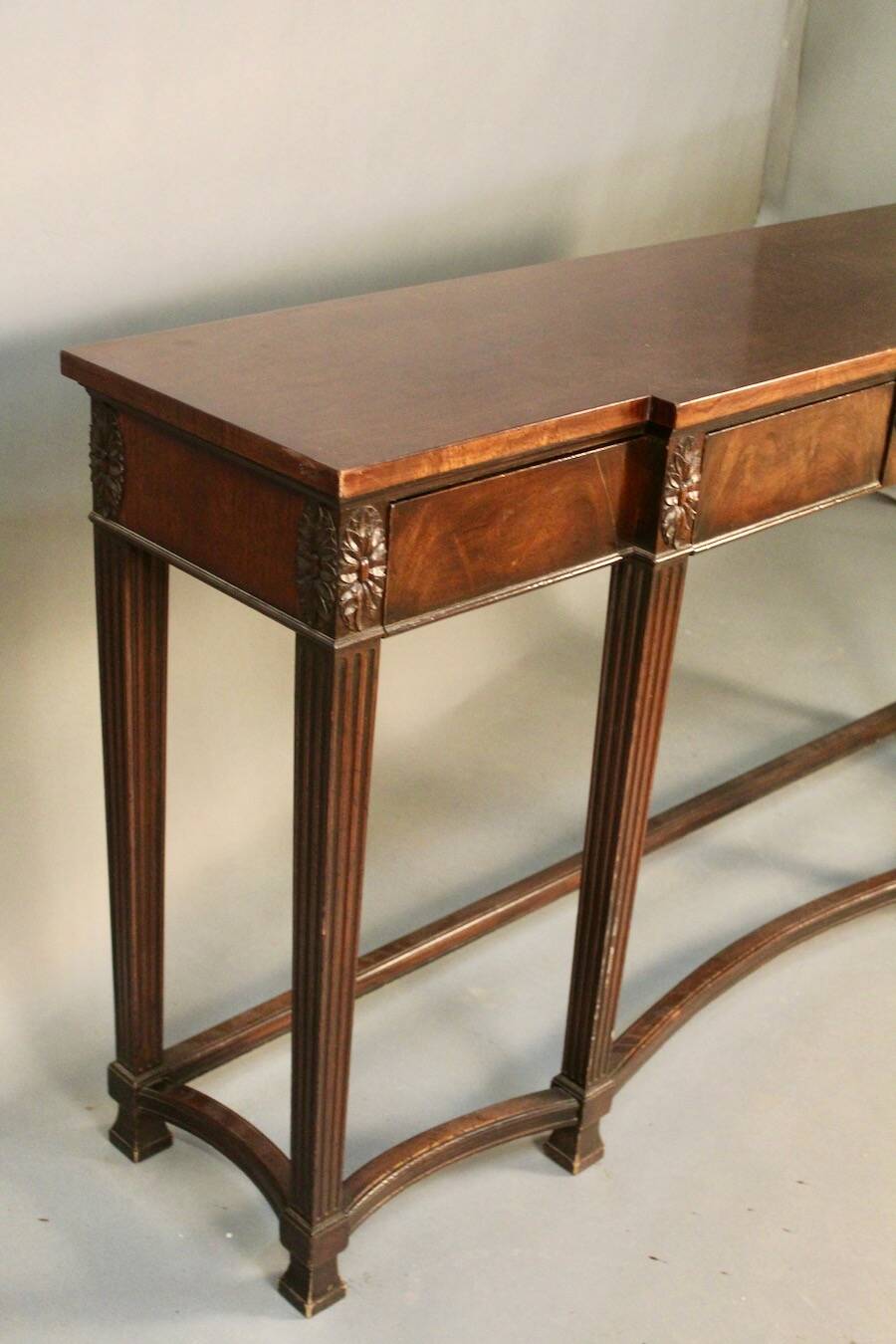 English Mahogany Console Victorian Period