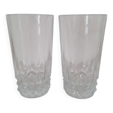 Verres à eau ou apéritif en cristal