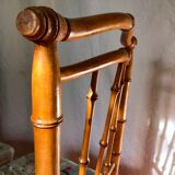 Pair of chairs bamboo collection Napoleon III