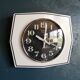 Horloge vintage pendule murale "vedette noir & blanc"