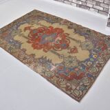 Multi Colour Organic Vintage Carpet sku h434