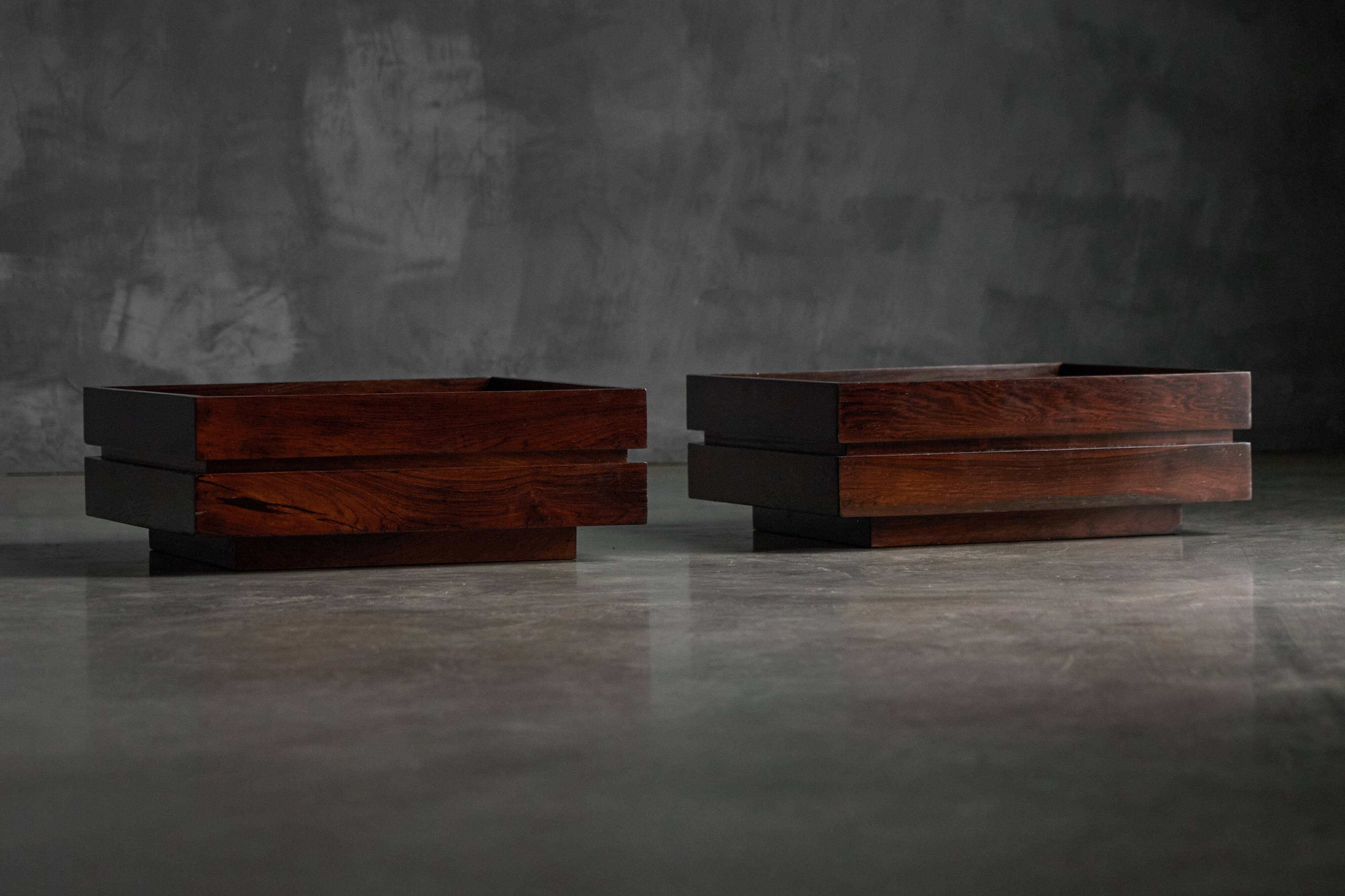 Brazilian Ottomans by Celina Decorações, Brazil, 1960s
