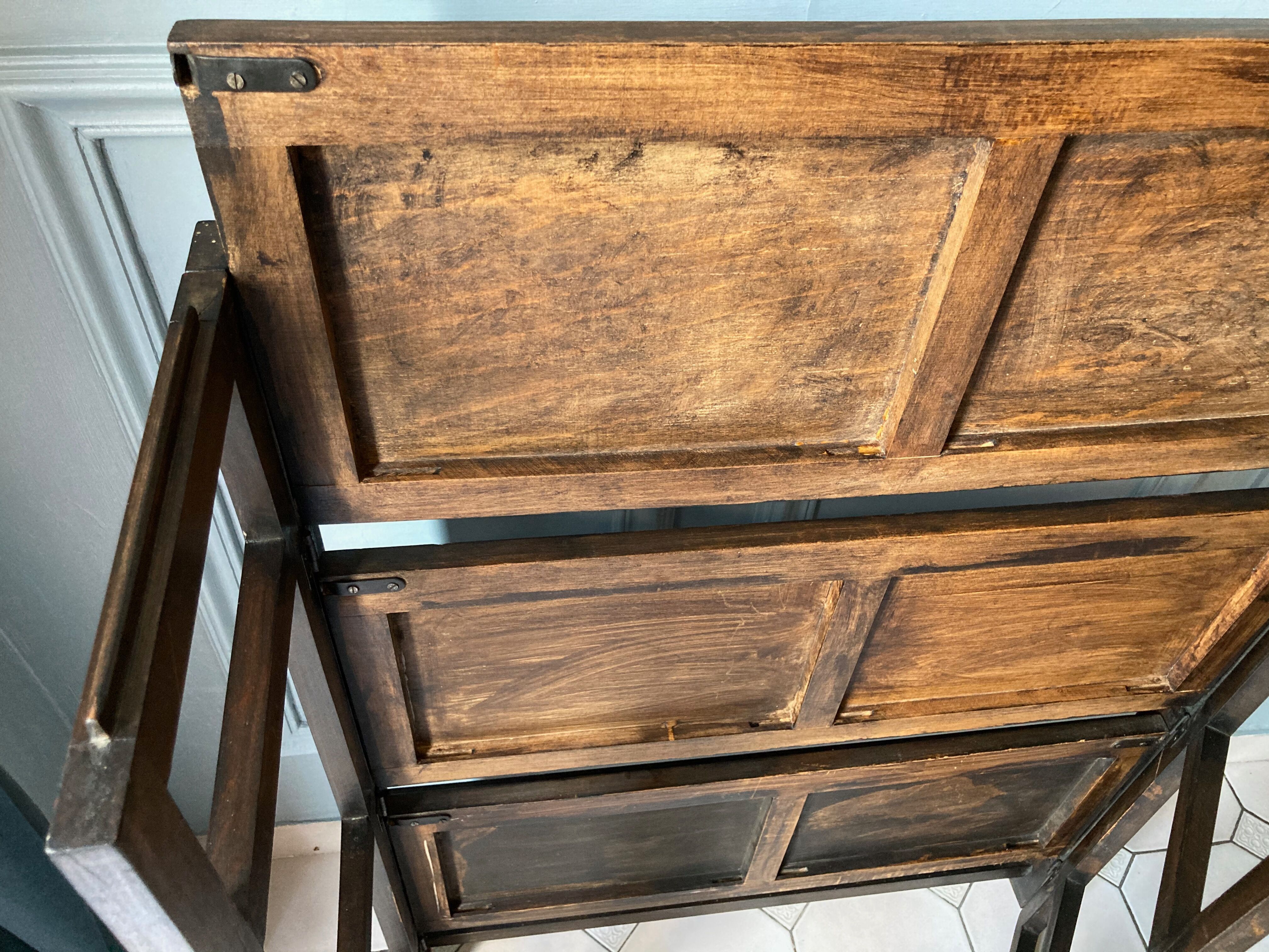 Vintage plant rack duo