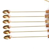 Cocktail kit with bamboo sleeves, 50s