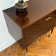 1960s bar cabinet on wheels