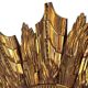 Vintage Hollywood Regency Goldleaf Sunburst Clock